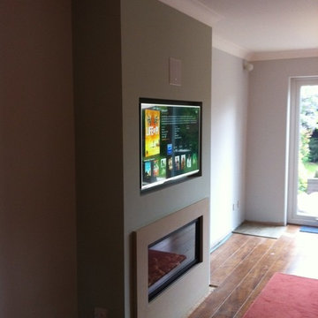 Smart Homes - TVs Over Fireplaces