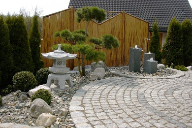 This is an example of an asian garden in Nuremberg.