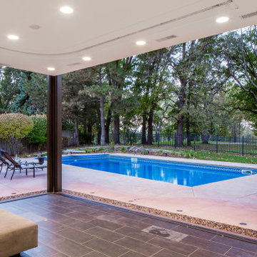 INSIDE OUTSIDE POOLSIDE
