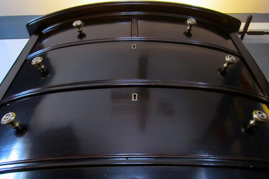 Mahogany Curved Front Dresser