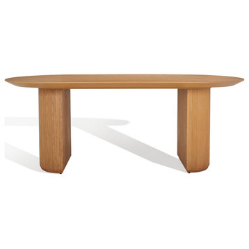 Safavieh Couture Barnett Wood Dining Table, Natural