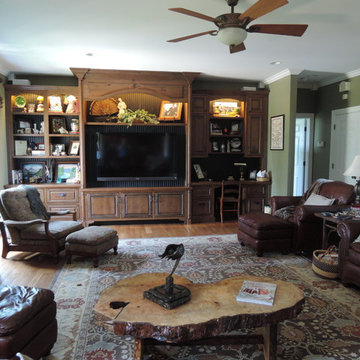 Rustic Charm - Family Room by Becky