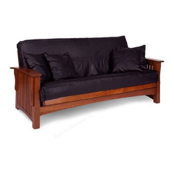 Manhattan Cherry Oak Futon Frame - Futon Frames