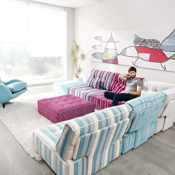 Arianne Love Modular Sectional Sofa by Famaliving California