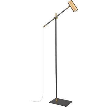 1 Light Floor Lamp In Architectural Style-48.25 Inches Tall and 7 Inches