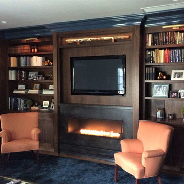Sparks Modern Fire Vent Free Fireplace