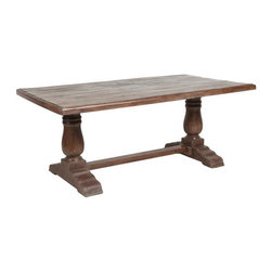 Cambria Trestle 96" Dining Table - Esstische