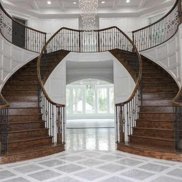Project #51 | Twin Curved Staircase