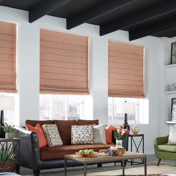 Stoneside Blinds & Shades Custom Roman Shades