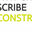 Scribe Constructions