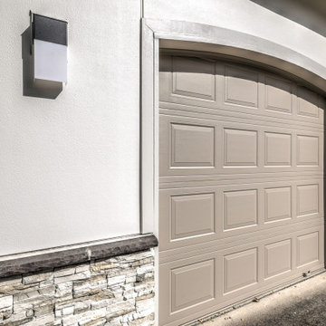 Hardieplank Stucco Panel/Eldorado Stone