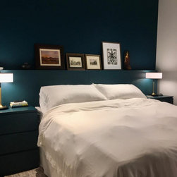 Headboard with Nightstands - Headboards