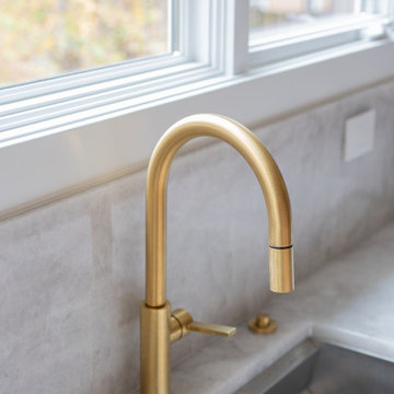 Modern Brass Kitchen Faucet by Grohe, Sourced from Studio41