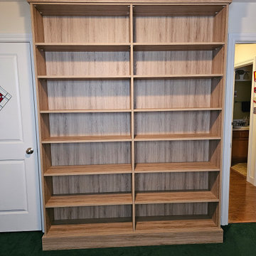 Hall Bookcase Addition...Simply Beautiful!