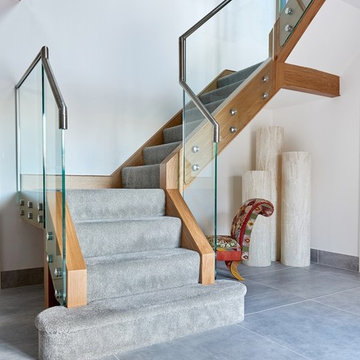 Contemporary Glass Staircases