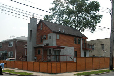 Minimalist exterior home photo in New York