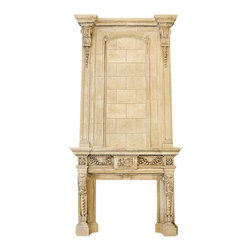 Bedford Mantel with Overmantel - Fireplace Mantels