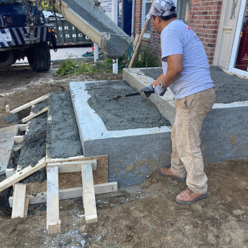 Great Neck Brick Vestibule