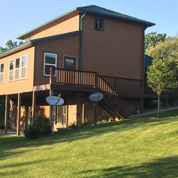 Custom Log Cabin Remodel