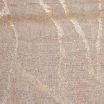 Whitfield 110" Organza Fabric Window Curtain Drapery Fabric, Linen