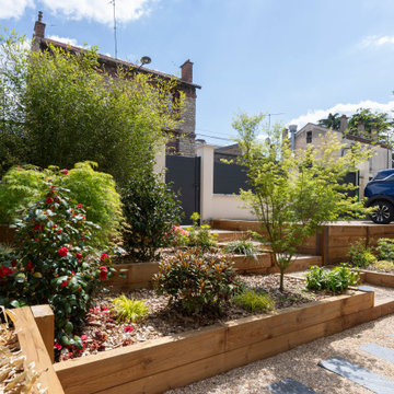 Un jardin fleuri aux airs de vacances ...
