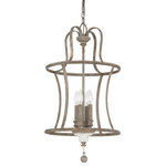 Austin Allen & Co - Austin Allen & Co Zoe - Four Light Pendant, French Antique Finish - Hallway/Stairway/Foyer/Entryway/Kitchen/Dining Room/Living Room/Bedroom Mounting Direction: Ceiling  Canopy Included: Yes  Canopy Diameter: 5 x 1Zoe Four Light Pendant French Antique *UL Approved: YES *Energy Star Qualified: n/a  *ADA Certified: n/a  *Number of Lights: Lamp: 4-*Wattage:60w E12 Candelabra Base bulb(s) *Bulb Included:No *Bulb Type:E12 Candelabra Base *Finish Type:French Antique