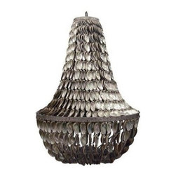 Jenny Natural Shell Chandelier by Oly Studio - Chandeliers