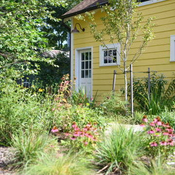 Side & Front Garden with Hardscaping