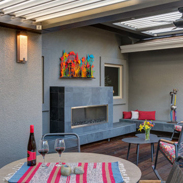 Cozy deck
