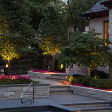 Landscape Patio Arrangement of Furniture