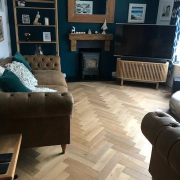 V4 Wood Deco Parquet - White Smoked Oak