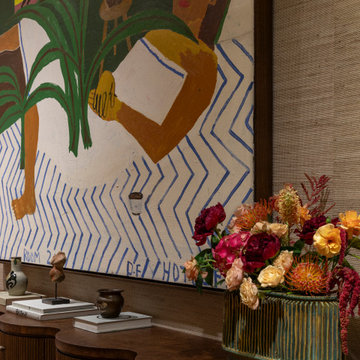 Proper Vibes Penthouse Entry with Danny Fox Painting