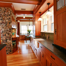 arts and crafts kitchen