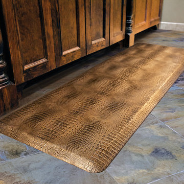 Croc 6'x2' WellnessMat in Bronze
