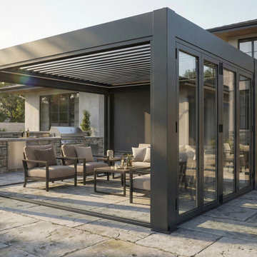 Motorized Pergola Patio Projects