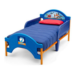 Delta Planes Plastic Toddler Bed - Kids Beds