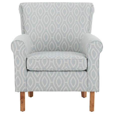 Safavieh Hazina Chair, Light Blue