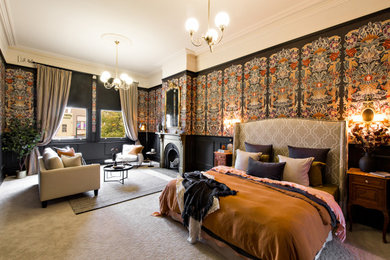 Design ideas for a victorian home design in Other.