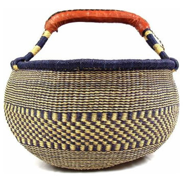 Bolga Market Basket, Extra Large, Mixed Colors