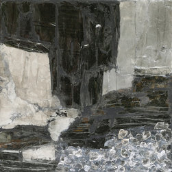 "Courageous Cliffs" - Mixed Media Art