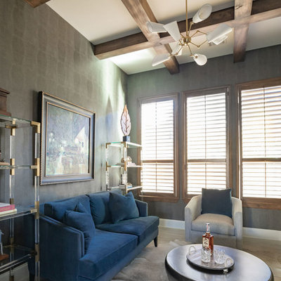 Inspiration for a coastal home design remodel in Houston