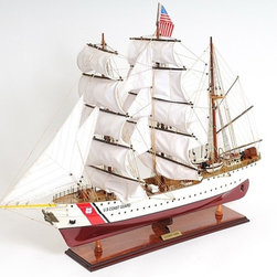 US. Coast Guard Eagle T209 36" Ship Model - Decorative Objects And Figurines