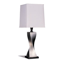 Hand Painted White Lamp (Set of 2) - Coaster Co. - Table Lamps