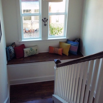 Stair Landing Reading Nook