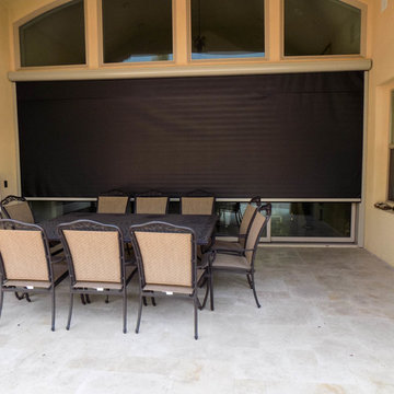 Exterior Blackout Motorized Power Screen