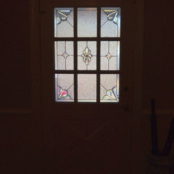 9 Section Entry - Stained Glass Panels