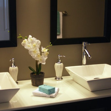 Staged Master Bathroom