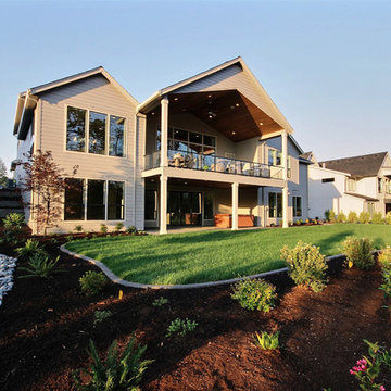 Rear Corner : The Cadence : 2018 Parade of Homes