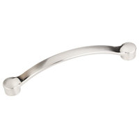 Elements Belfast Decorative Cabinet Pull, 5-2/3 in, Satin Nickel