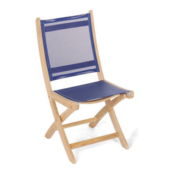 Wintons Teak Mendez Folding Chair - Outdoor Dining Chairs